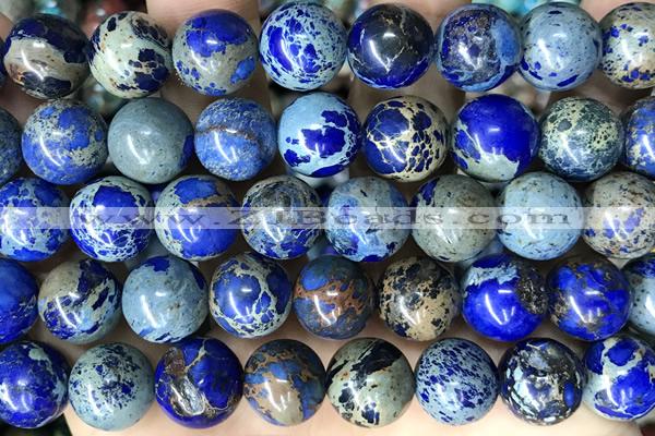 SEAS131 15 inches 12mm round dyed imperial jasper beads