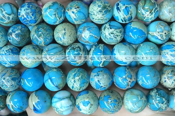 SEAS133 15 inches 12mm round dyed imperial jasper beads