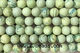 SEAS144 15 inches 10mm round natural imperial jasper beads