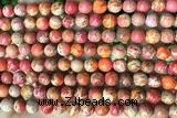 SEAS50 15 inches 6mm round dyed imperial jasper beads