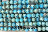 SEAS69 15 inches 8mm round dyed imperial jasper beads