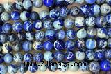 SEAS72 15 inches 8mm round dyed imperial jasper beads