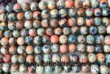 SEAS80 15 inches 8mm round dyed imperial jasper beads