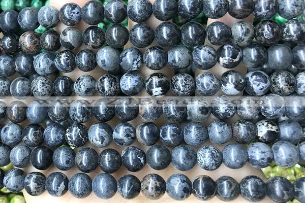 SEAS88 15 inches 8mm round dyed imperial jasper beads