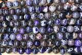 SEAS89 15 inches 8mm round dyed imperial jasper beads