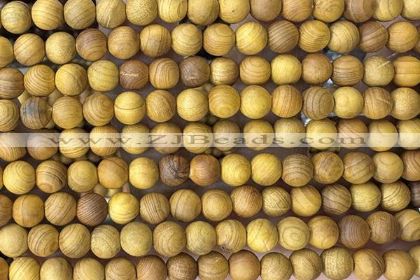 WOOD03 15 inches 6mm round wood beads wholesale