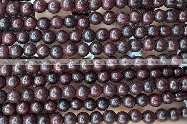 WOOD10 15 inches 6mm round wood beads wholesale