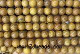 WOOD19 15 inches 8mm round wood beads wholesale